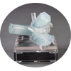 Aquamarine crystal on acrylic base Prehistoric Online