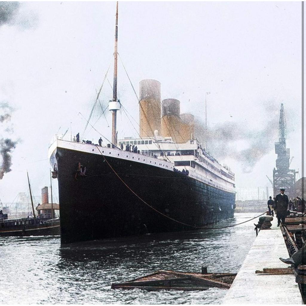 Titanic steel hull, “The Big Piece”