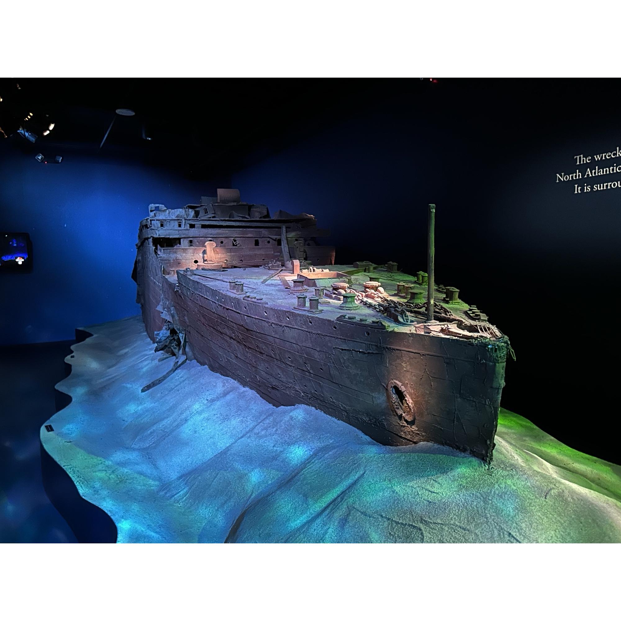 Titanic steel hull artifact Prehistoric Online