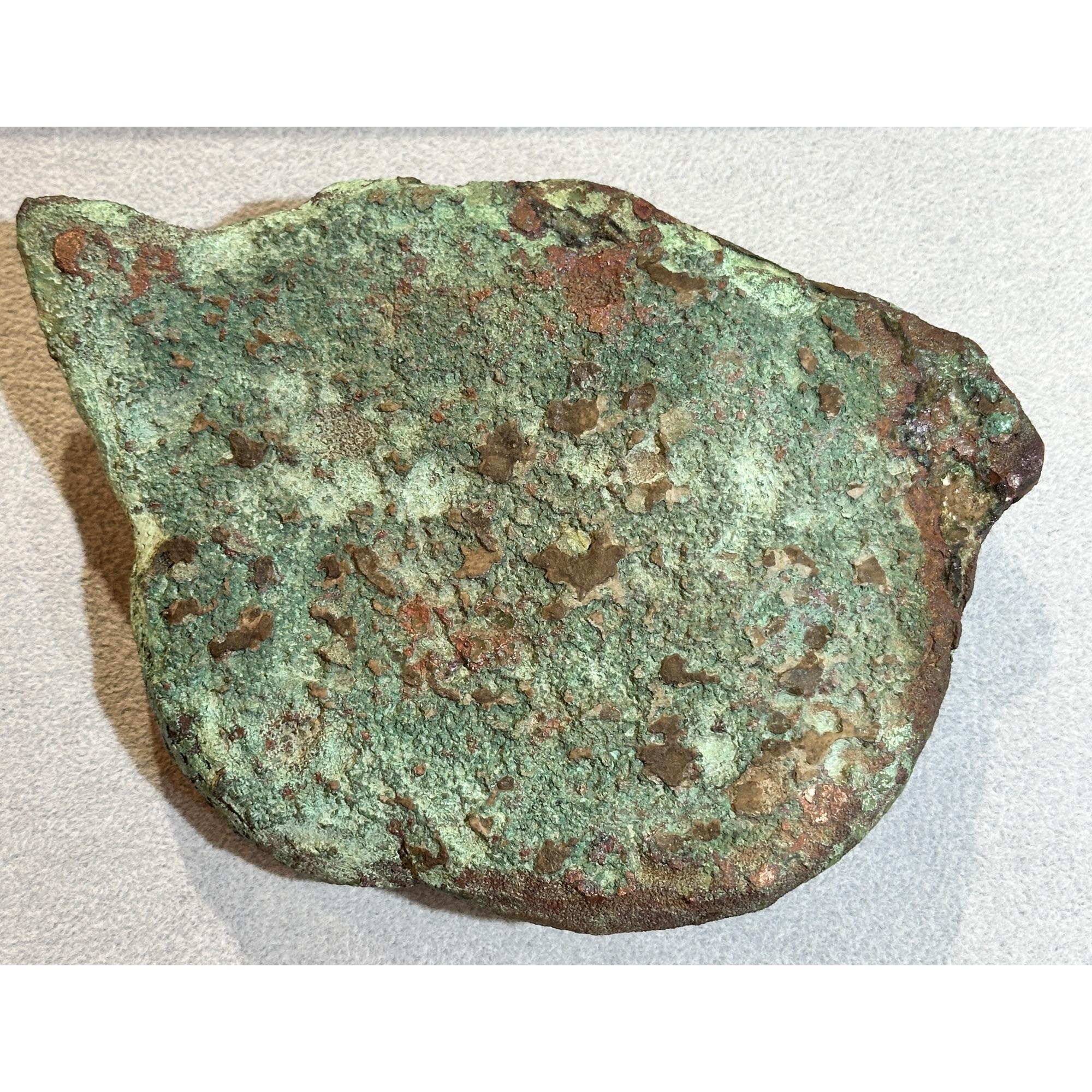 Copper, glacial float, Michigan Prehistoric Online