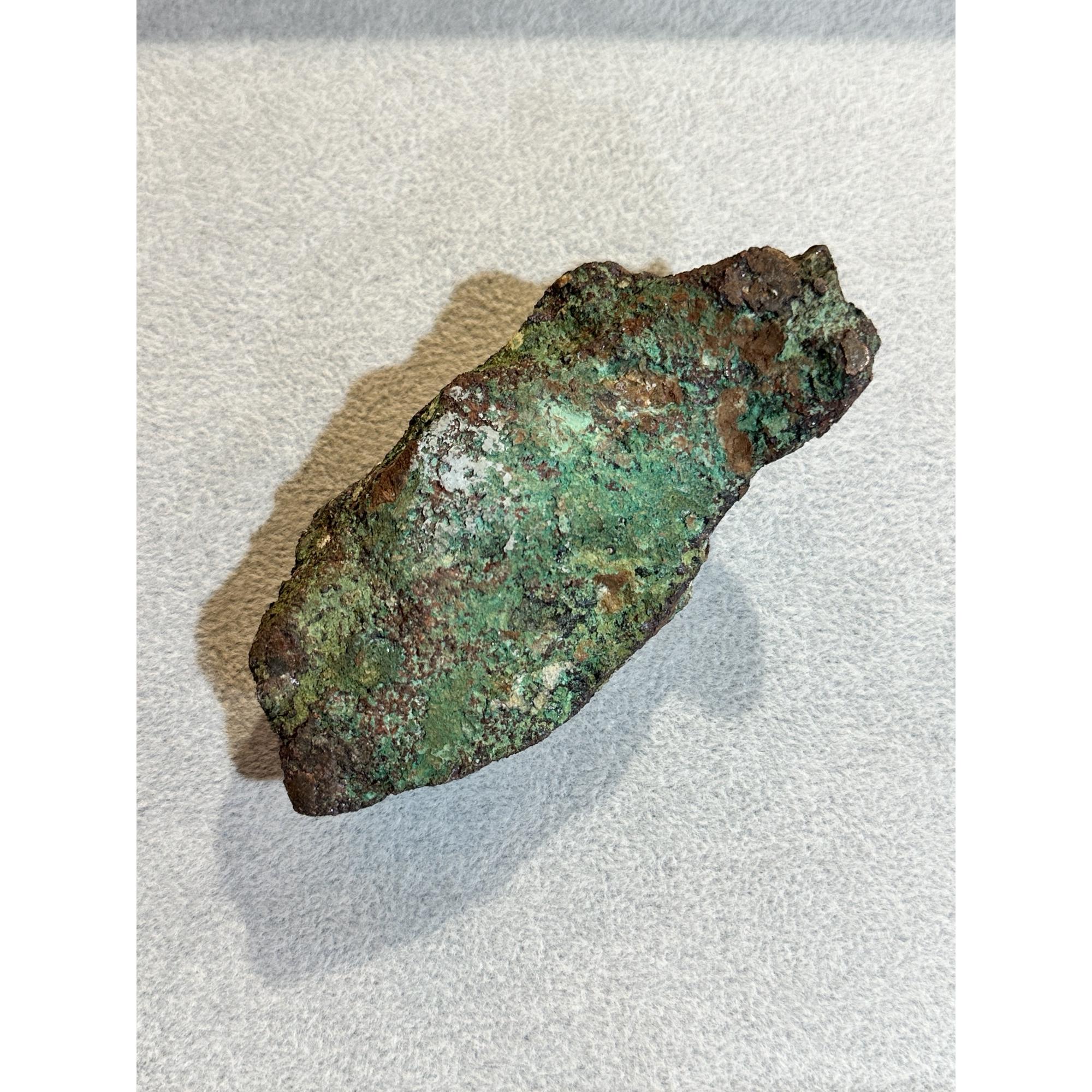 Copper, glacial float, Michigan Prehistoric Online