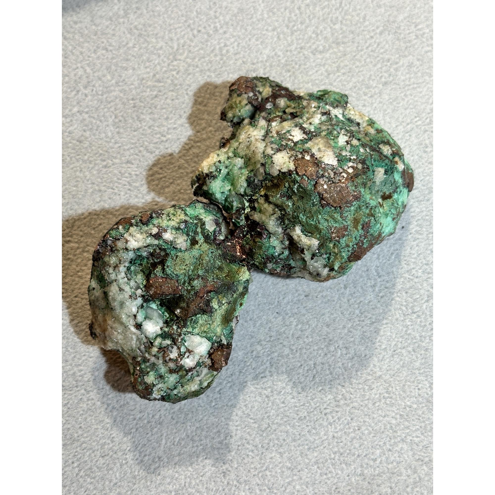 Copper, glacial float, Michigan Prehistoric Online