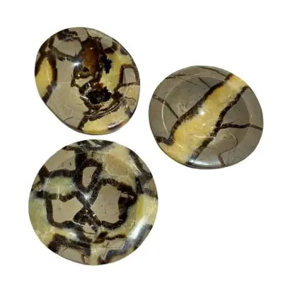 Septarian Carved leaf Bowl – Utah