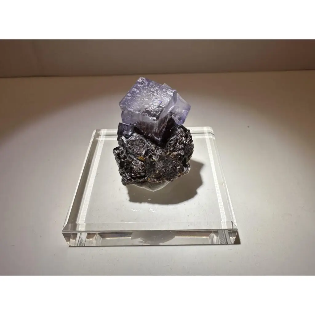 Fluorite skull, hand carved, AA quality