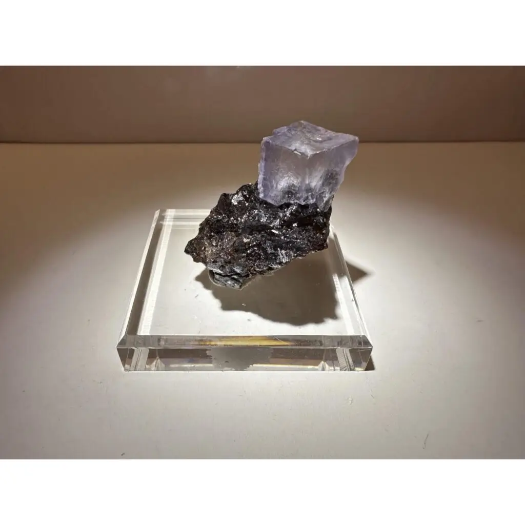 Fluorite skull, hand carved, AA quality