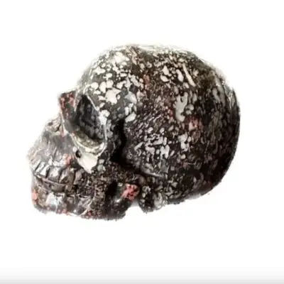 Amethyst skull, hand finished, AA quality
