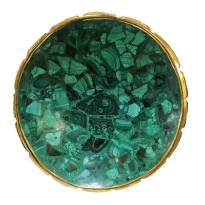Onyx bowl, irregular shape