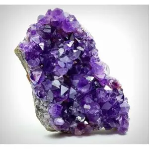 Amethyst skull, hand carved, AA quality