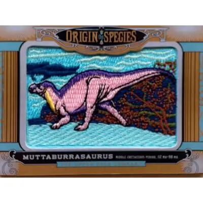 Upper deck, Europasaurus patch