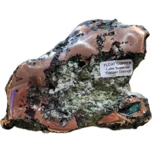Glacial float Copper, Michigan
