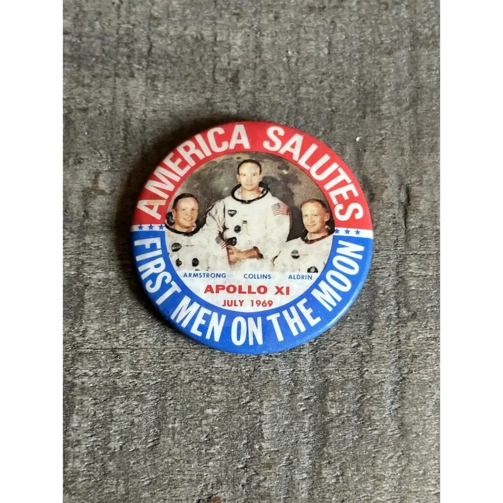 Apollo 11 Pin, Vintage