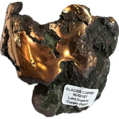 Glacial float Copper, Michigan