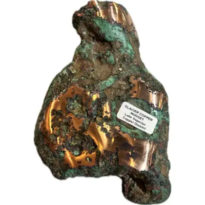 Glacial float Copper, Michigan