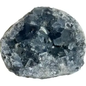 Celestite Geode, large crystal, 3″