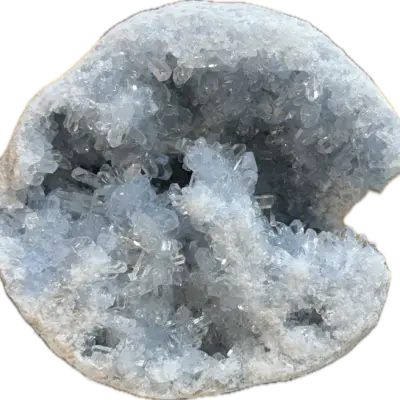 Celestite Geode, beautiful crystals