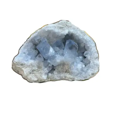 Celestite Geode, Incredible crystals