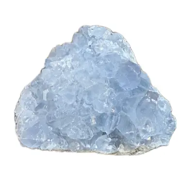 Celestite Geode, large crystal, 3″