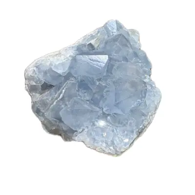 Celestite Geode, Madagascar, brilliant