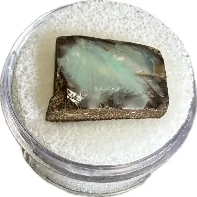 Opal, boulder Australia, deep blue