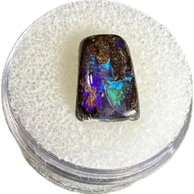 Opal, boulder,  Australian, greens