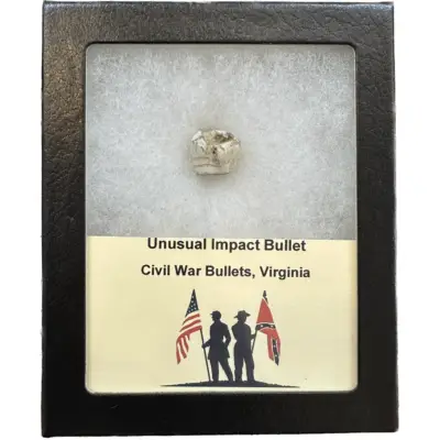 Civil War Bullet, unusual impact