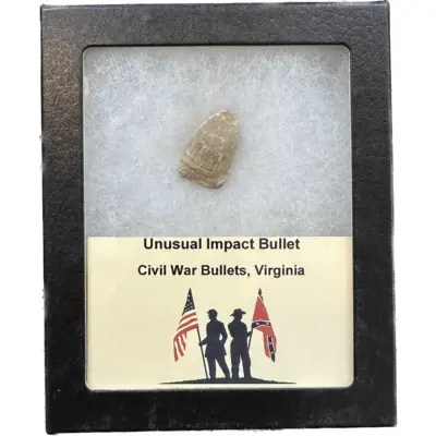 Civil War Bullet, unusual impact