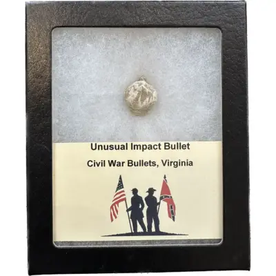 Civil War Bullet, unusual impact