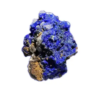 Azurite thumbnail mineral, Morocco