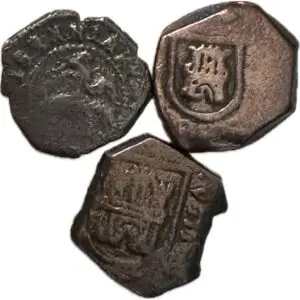 Pirate Coin, Copper Shipwreck, 20mm