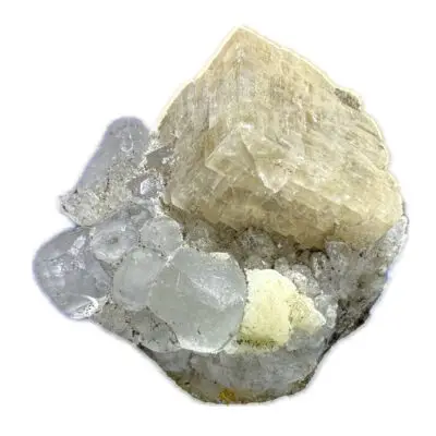 Cerussite thumbnail mineral, Mexico