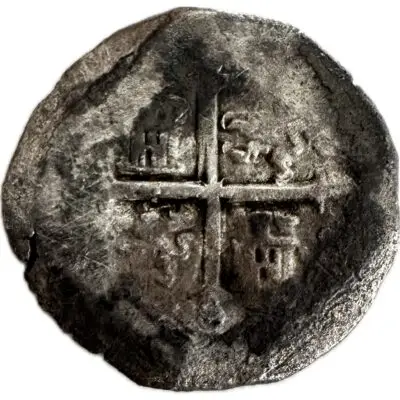 Shipwreck Silver, 8 reale coin