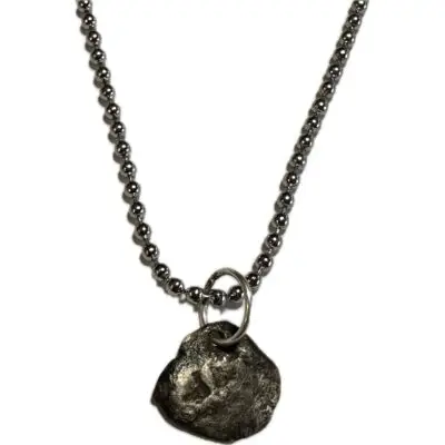 Shipwreck silver, 1/4 Reale, necklace