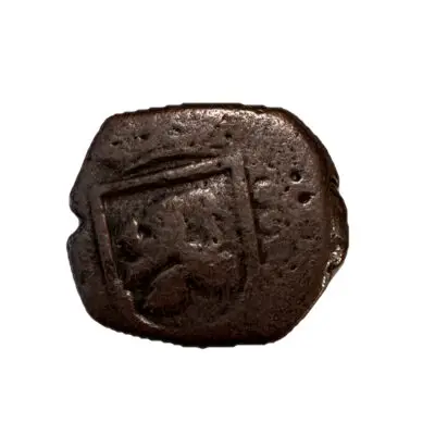 Pirate Coin, Copper Shipwreck, 22mm