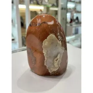 Brecciated Jasper, Red, Stand up