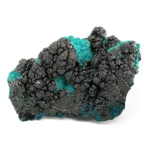 Chrysocolla, Azurite, Malachite display