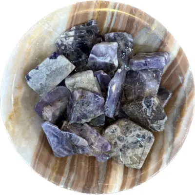 Chevron Amethyst – Strength and Healing