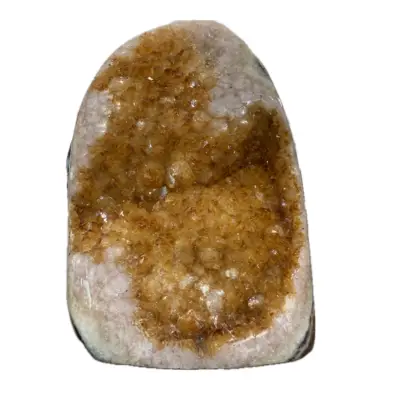 Citrine Geode, NO enhancements, Brazil