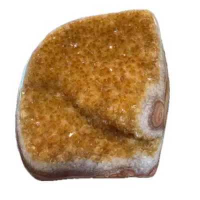 Citrine Geode, NO enhancements, Brazil