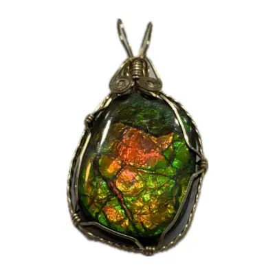 Ammolite Pendant, Ron Kless