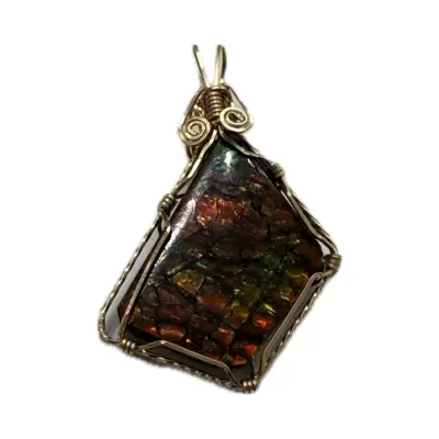 Ammolite Pendant, Ron Kless