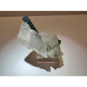 Green Tourmaline in quartz, Brazil