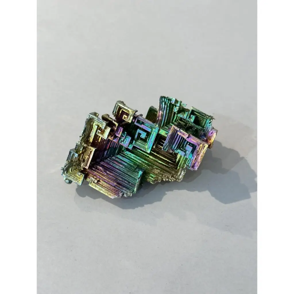 Bismuth, Pyramid crystals, Germany