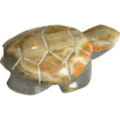 Bumblebee Jasper carved Turtle