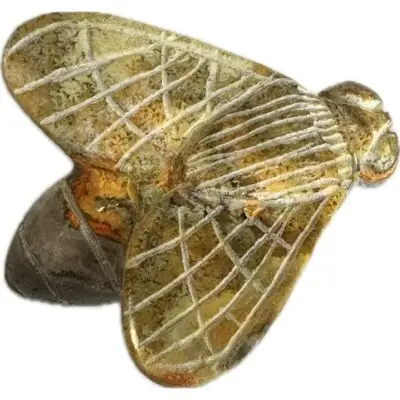 Bumblebee Jasper carved Bee