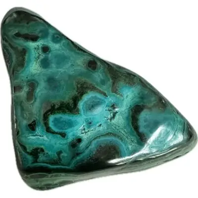 Chrysocolla with Malachite, Congo