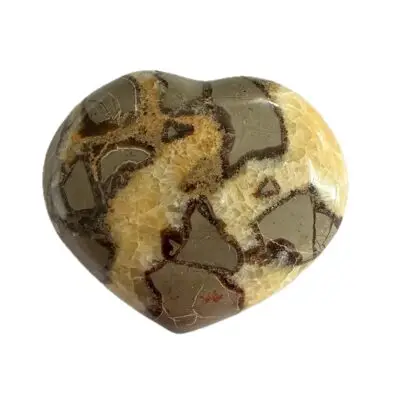 Septarian Heart, 3″ from Delta, Utah