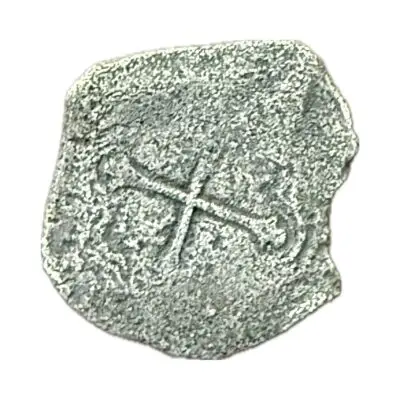 Shipwreck Silver coin, Maravillas, 8r