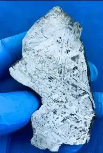 Aletai Meteorite, abstract slab