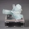 Aquamarine crystal on acrylic base Prehistoric Online