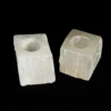 Selenite Candle Holder, Morocco Mental Clarity Prehistoric Online